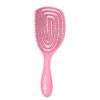 Расческа для распутывания сухих и влажных волос Solomeya Wet Detangler Brush Oval Strawberry