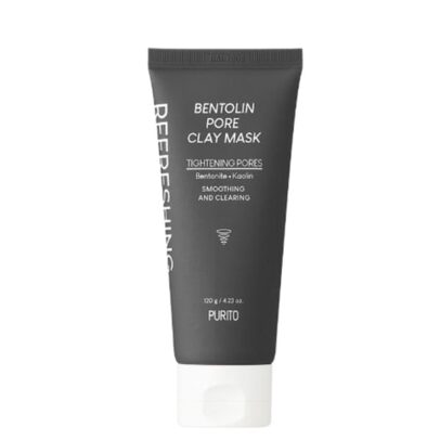 Освежающая маска для очистки пор на основе 4 видов глины PURITO Bentolin Pore Clay Mask