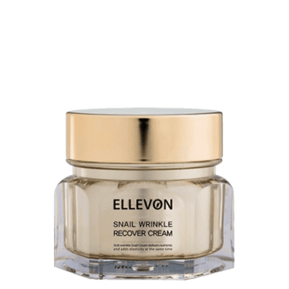 Крем с улиткой Ellevon Snail Wrinkle Recover Cream