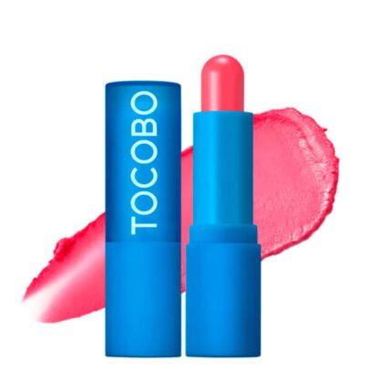 Оттеночный увлажняющий бальзам для губ Tocobo Powder Cream Lip Balm 032 Rose Petal