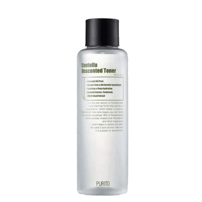 Тонер с центеллой азиатской без отдушки PURITO Centella Unscented Toner