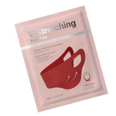 Лифтинг-маска моделирующая для овала лица CKD Bellasoo Mask V-stretching Band