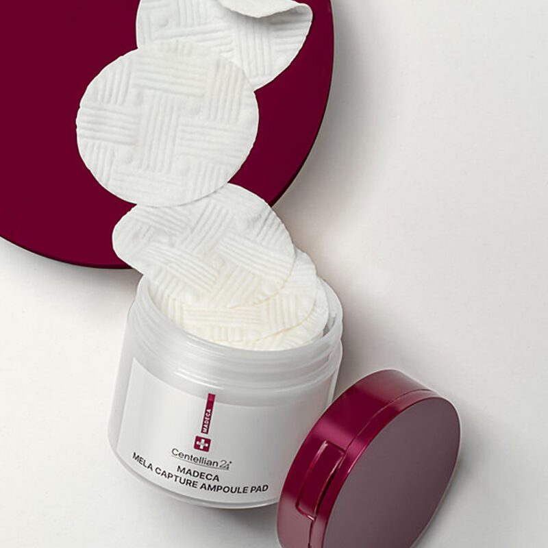 Пэды для лица выравнивающие тон кожи Centellian24 Madeca Mela Capture Ampoule Pad — изображение 2