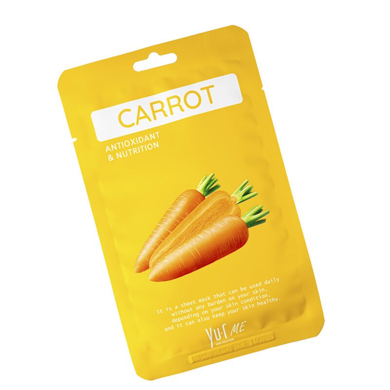 Маска для лица с экстрактом морковки Yu.R Me Carrot Sheet Mask