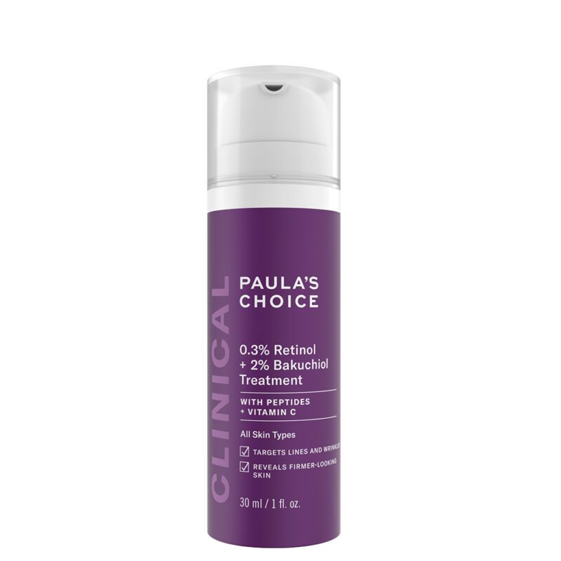 Сыворотка с 0,3% ретинола + 2% бакучиола Paula's Choice Clinical 0.3% Retinol + 2% Bakuchiol Treatment