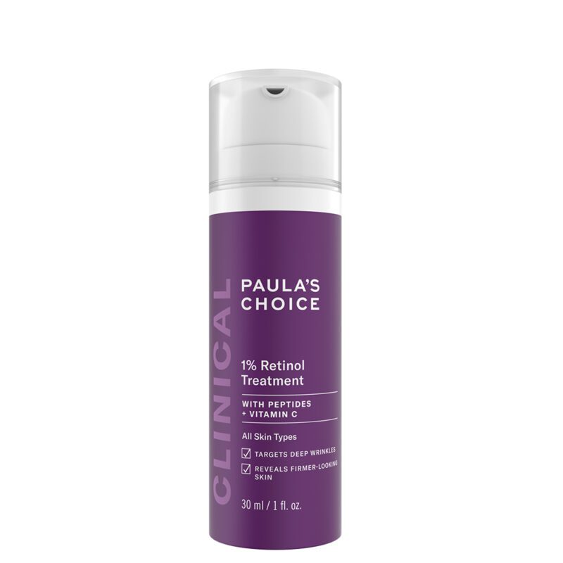 Антивозрастная крем-сыворотка с 1% ретинола, пептидами и витамином С Paula's Choice Clinical 1% Retinol Treatment