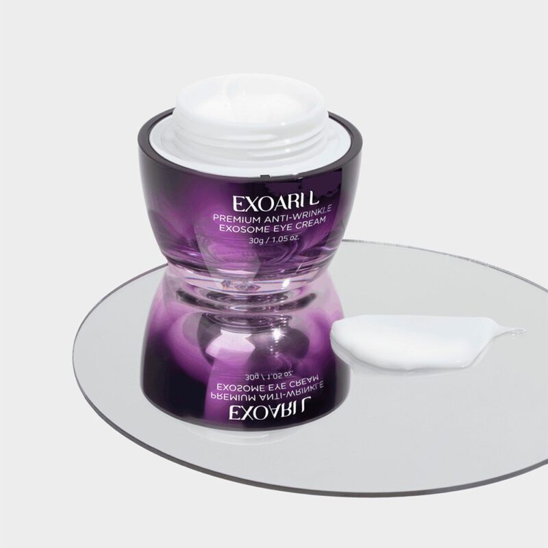 Омолаживающий премиум крем для кожи вокруг глаз с экзосомами EXOARI L Premium Anti-Wrinkle Exosome Eye Cream — изображение 2