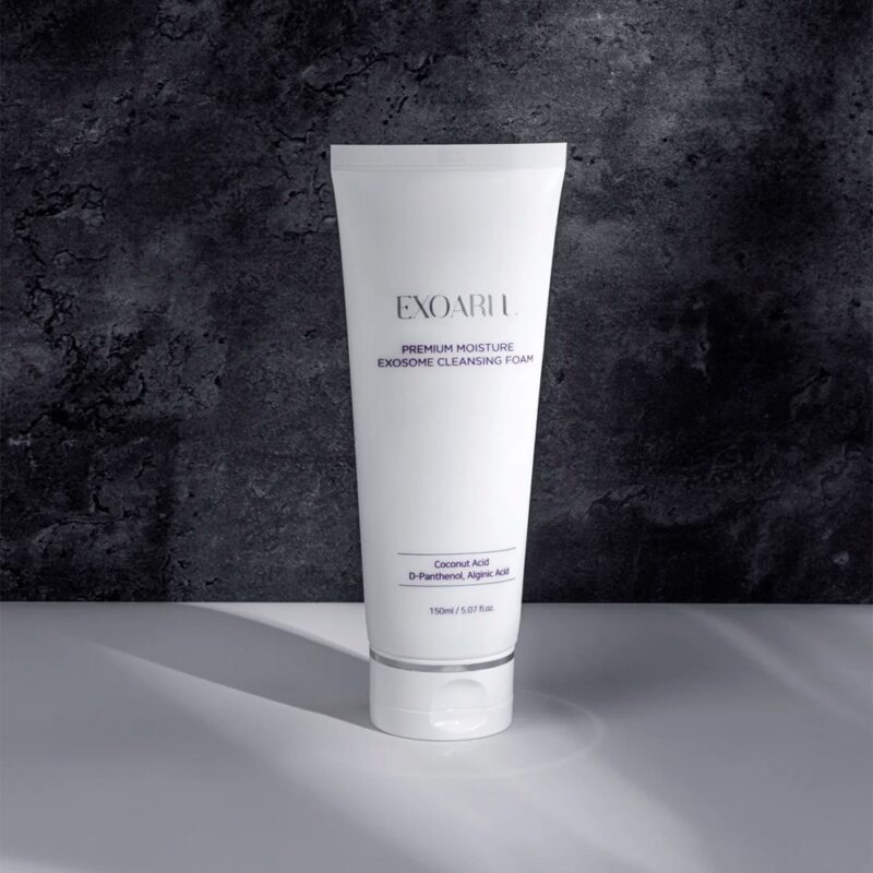 Пенка для умывания с экзосомами EXOARI L Premium Anti-Wrinkle Exosome Moisture Cleansing Foam — изображение 3
