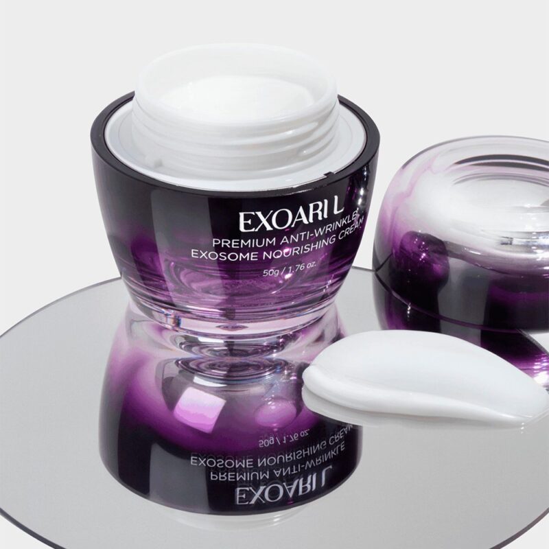Омолаживающий премиум крем с экзосомами EXOARI L Premium Anti-Wrinkle Exosome Nourishing Cream — изображение 3