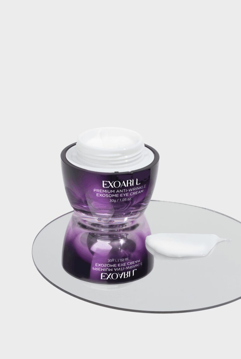 Омолаживающий премиум крем для кожи вокруг глаз с экзосомами EXOARI L Premium Anti-Wrinkle Exosome Eye Cream — изображение 2