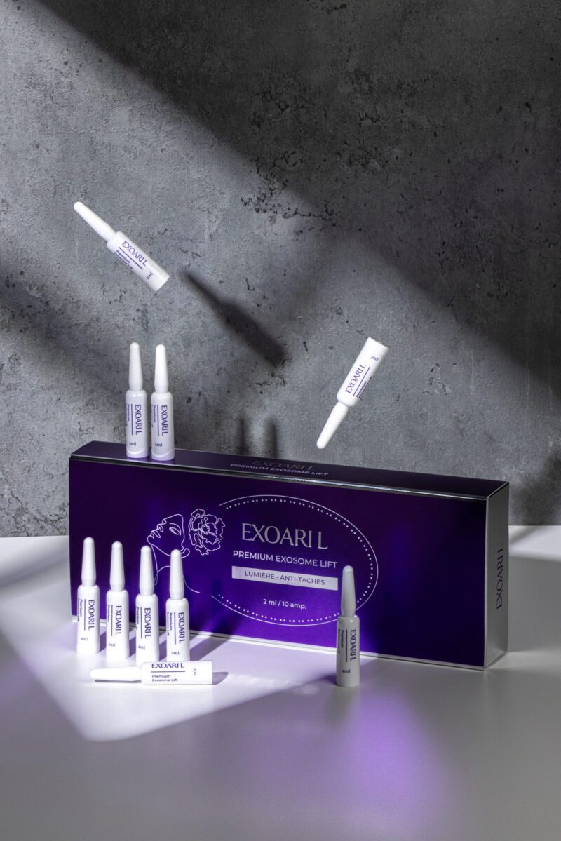 Премиальные омолаживающие ампулы с экзосомами EXOARI L Premium Exosome Lift Lumière Anti-Taches — изображение 4