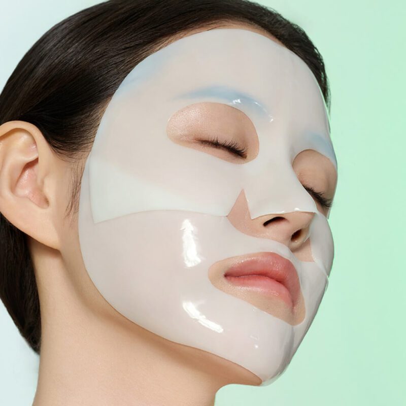 Ночная гидрогелевая маска с водорослями Biodance Refreshing Sea Kelp Real Deep Mask — изображение 5
