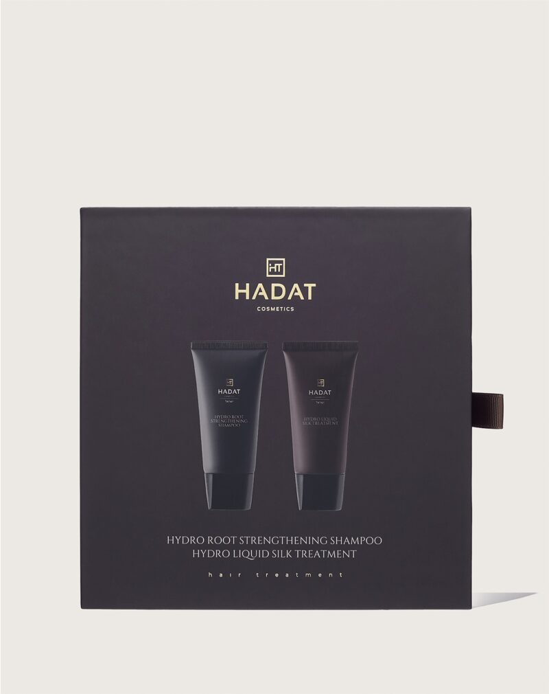 Шампунь для роста и маска жидкий шелк Hydro root strengthening shampoo, Hydro liquid silk treatment