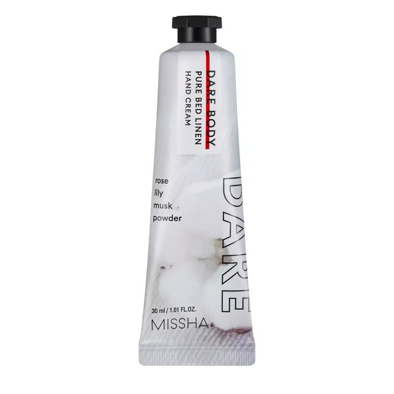 Питательный крем для рук "Свежесть белья" Missha Dare Body Hand Cream Pure Bed Linen