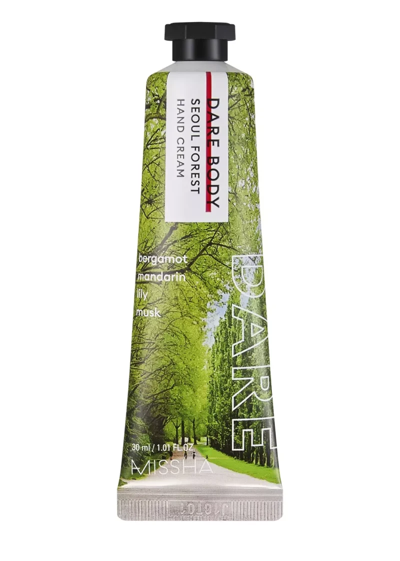 Питательный крем для рук "Сеульский лес" Missha Dare Body Hand Cream Seoul Forest