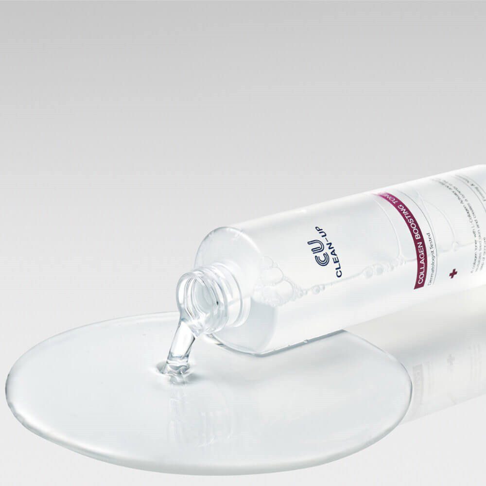 Тонер-бустер с коллагеном и пептидами CUSkin Clean-Up Collagen Boosting Toner — изображение 2