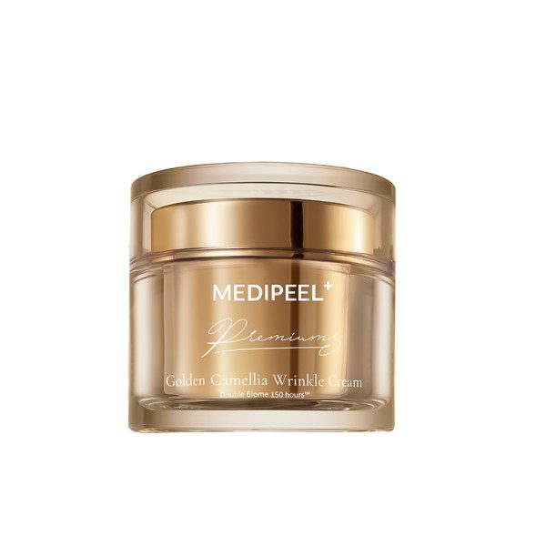 Премиальный омолаживающий крем с экстрактом камелии MEDIPEEL Premium Golden Camellia Wrinkle Cream